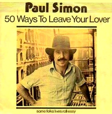 Paul Simon - 50 Ways To Leave Your Lover